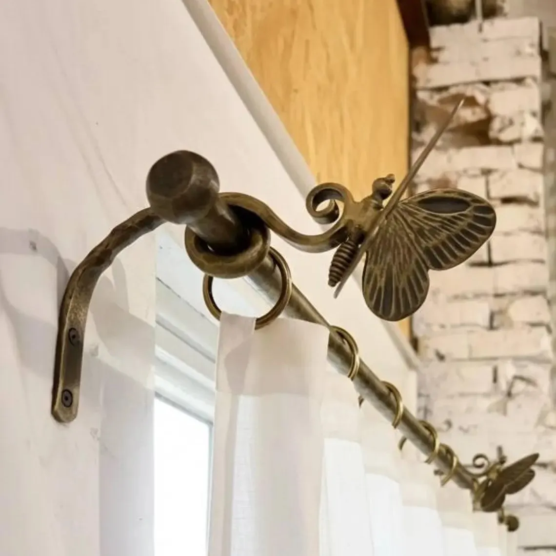Hand-Forged Wrought Iron Rod