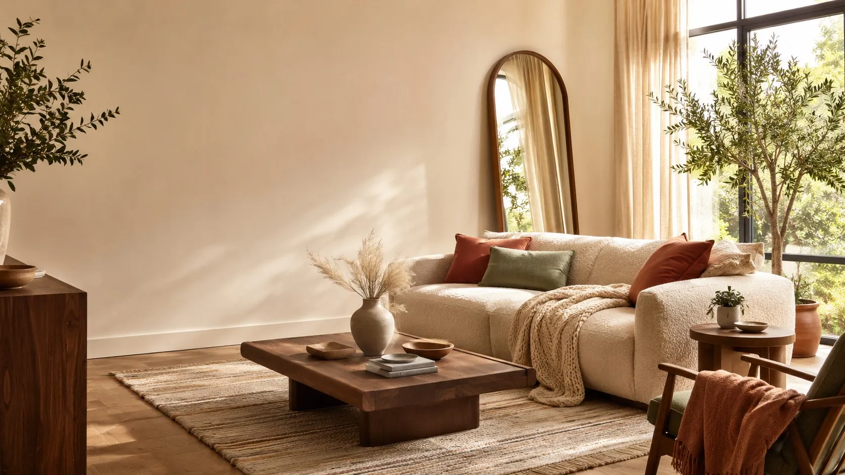 Cozy living room decor