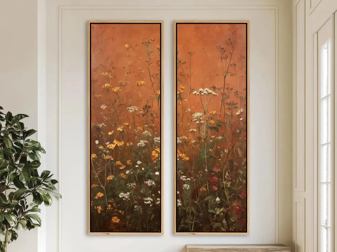 Terracotta Wildflower, Set of 2